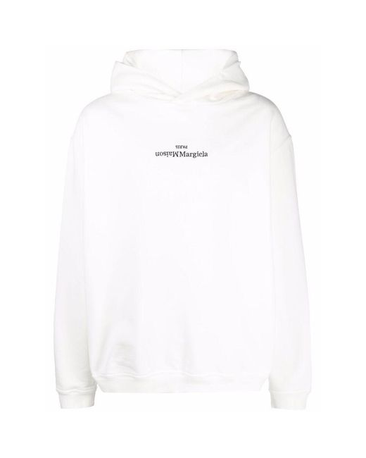 Maison Margiela Sweatshirts in White for Men | Lyst Canada