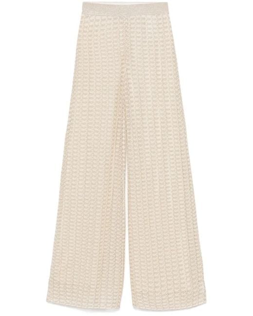 Missoni Natural Flared Leg Trousers