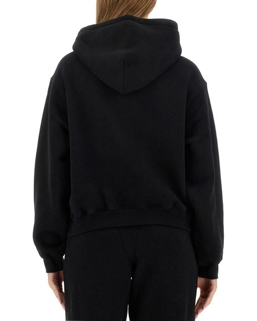 Alexander Wang Black Essential Sweatshirt