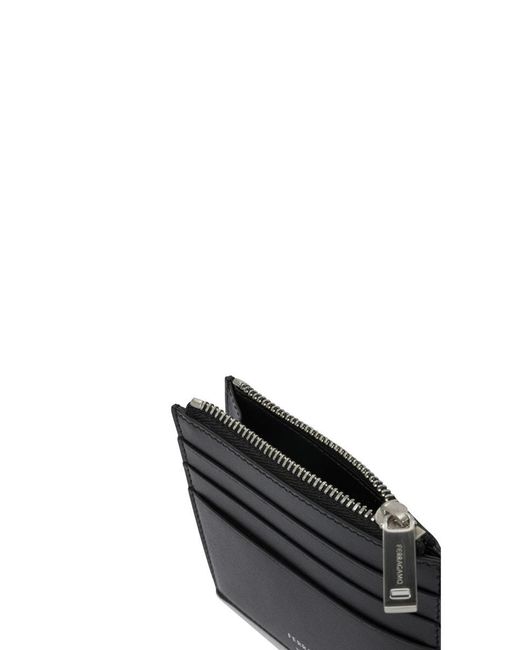 Ferragamo Black Wallets & Card Holders for men