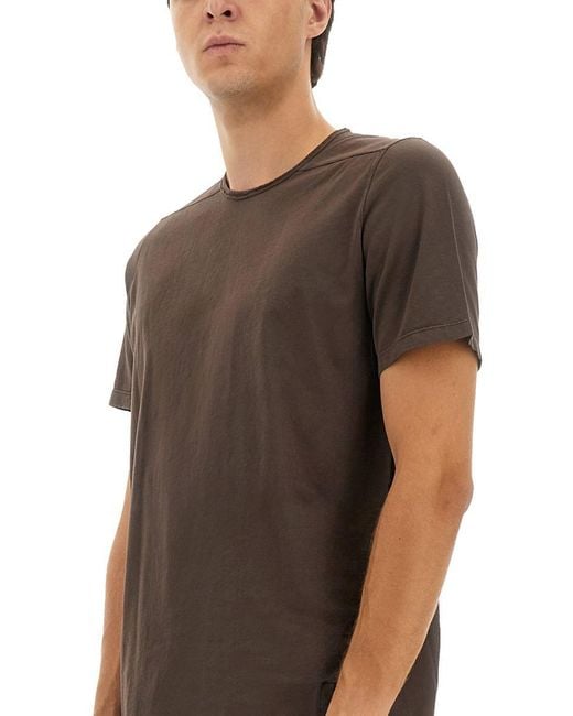Rick Owens Brown "Level T" T-Shirt for men