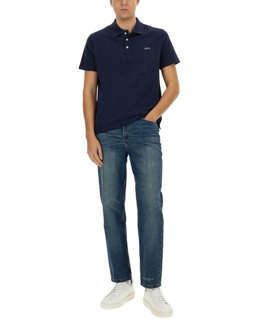 A.P.C. Blue "Standard" Pole for men