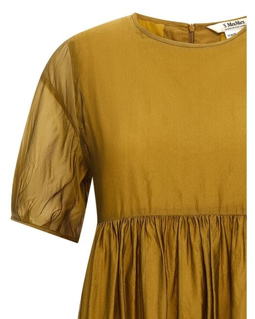Max Mara Yellow 'Fatoso' Dress