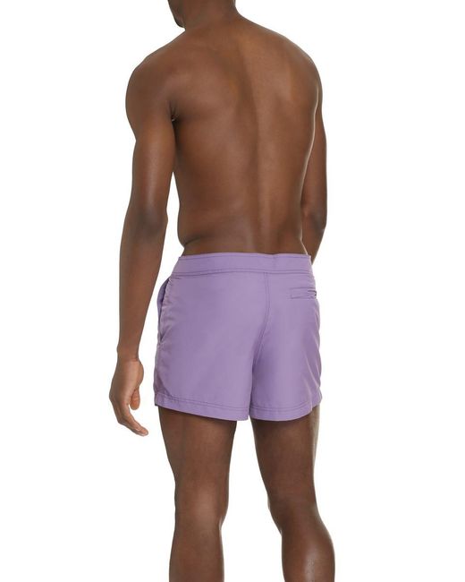 Off-White c/o Virgil Abloh Purple Swim Shorts for men