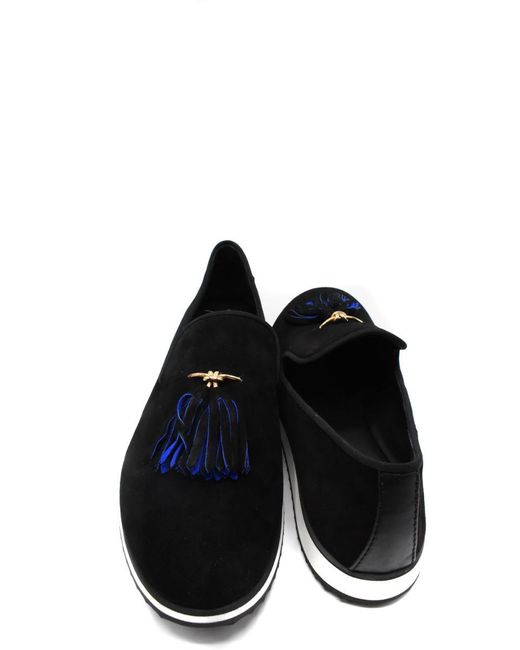 Giuseppe Zanotti Black Moccasins for men