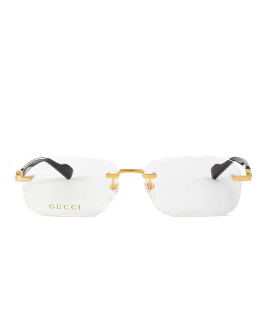 Gucci Metallic Eyeglass