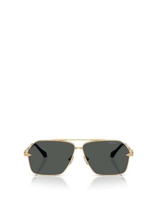 Versace Metallic Sunglasses for men