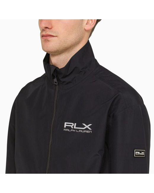 Polo Ralph Lauren Black Rlx Bomber Jacket for men