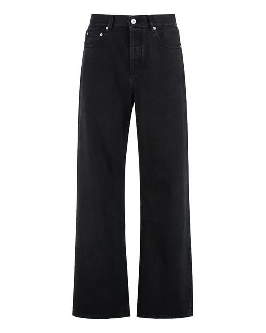 Jacquemus Black De-Nîmes 5-Pocket Straight-Leg Jeans for men