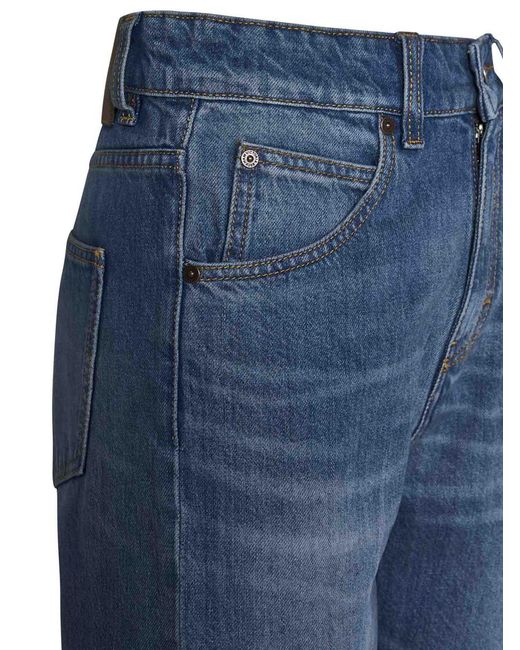 Victoria Beckham Blue Julia Jeans