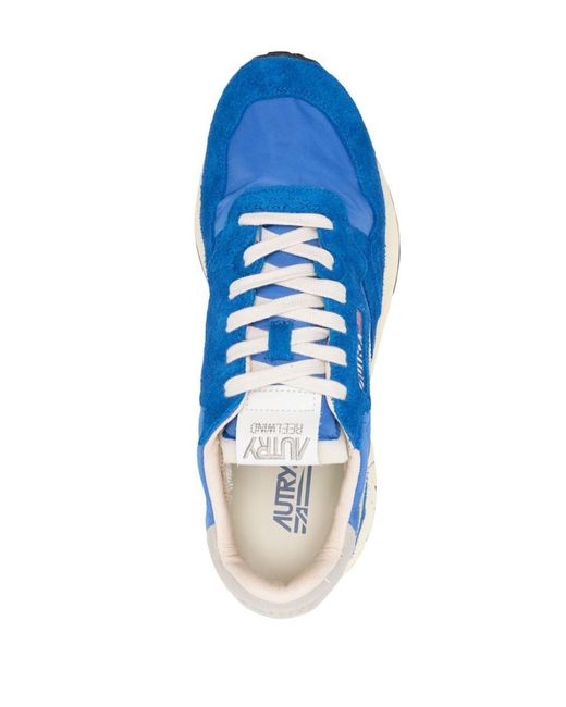 Autry Blue 'Reelwind' Sneakers for men