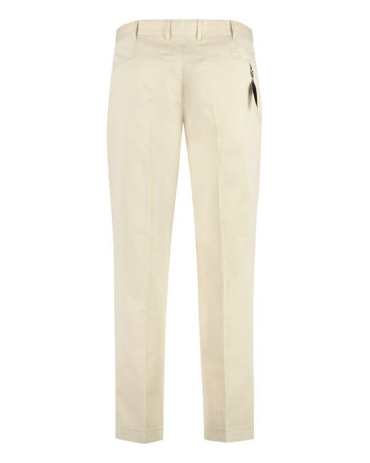 PT01 Natural Cotton-Linen Trousers for men