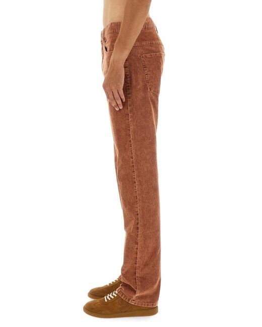 Isabel Marant Brown Pants "Lewys" for men
