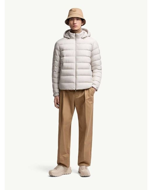 Moncler White Short Puffer Arneb for men