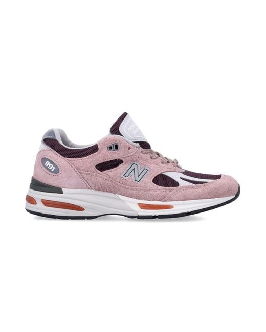 New Balance Pink Uk 991V2