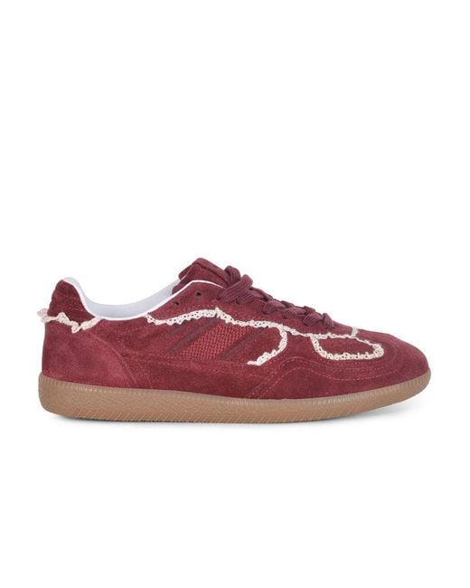 Alohas Red Flat Shoes