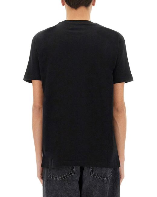 Vivienne Westwood Black Orb Tshirt Stencil