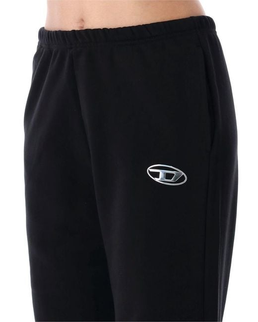 DIESEL Black P-Lacyn-Od Sweatpant