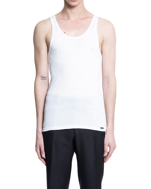 Tom Ford White T-Shirts & Tank Tops for men