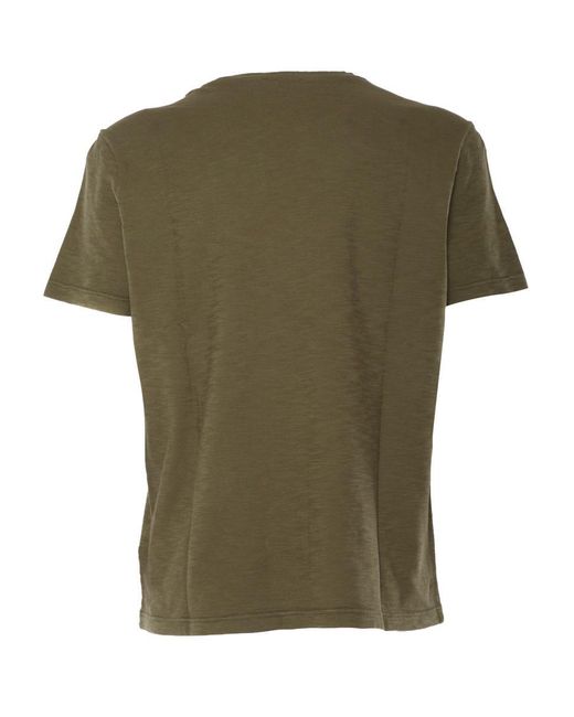 Dondup Green T-Shirt M/C for men