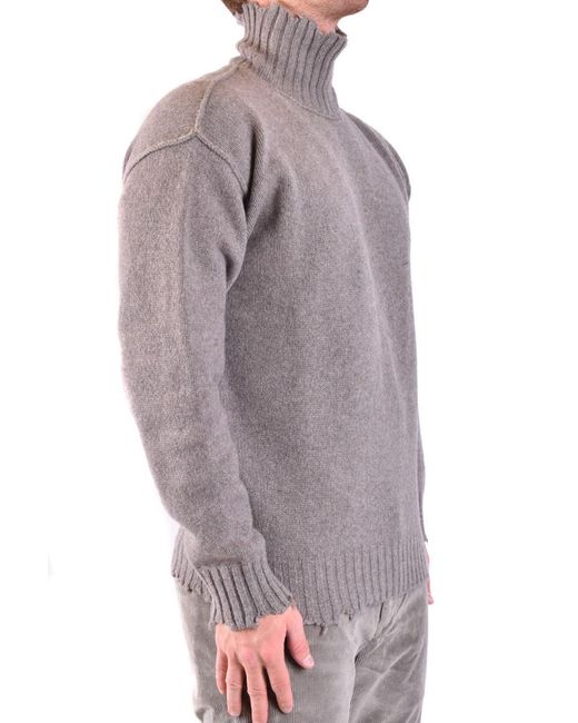 Isabel Benenato Gray Sweaters for men