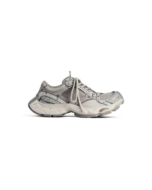 Balenciaga Gray "Stapler" Sneakers