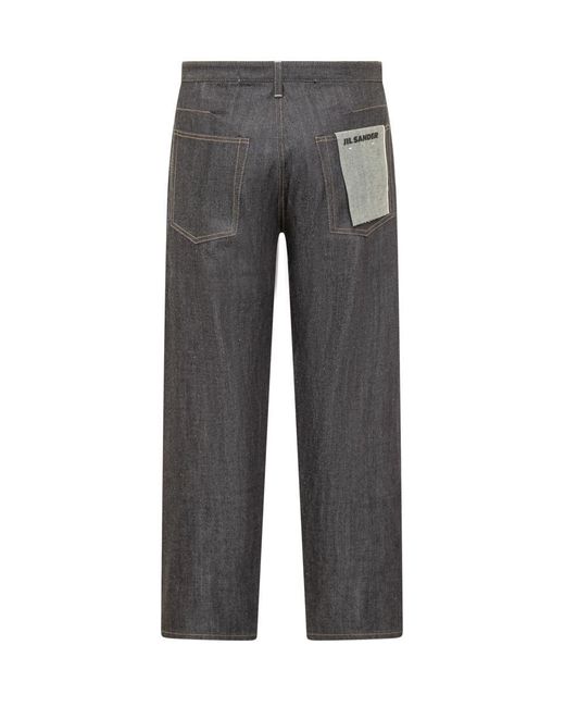 Jil Sander Gray Jeans for men