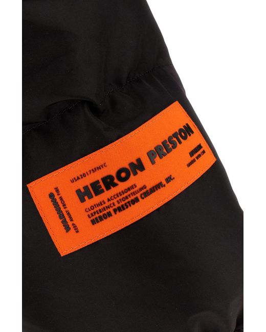 Heron Preston Black Quilts