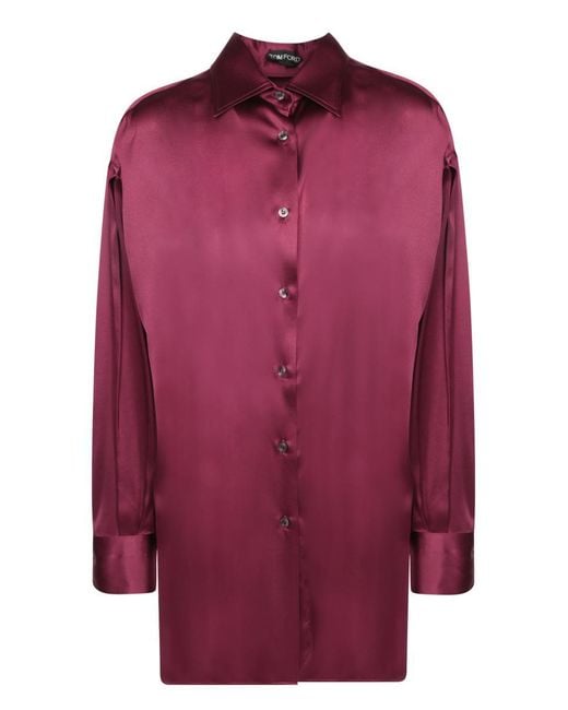 Tom Ford Purple Shirts
