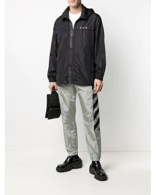 off-white NYLON TRACKTOP ナイロンジップアップジャケット 国内正規品