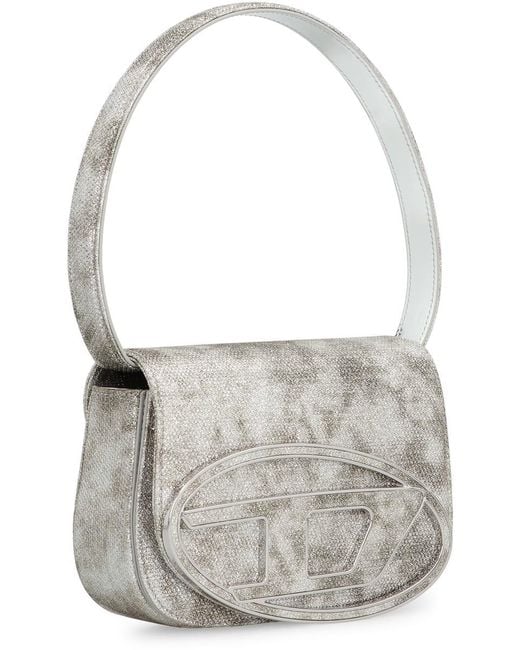 DIESEL Gray 1Dr Fabric Shoulder Bag