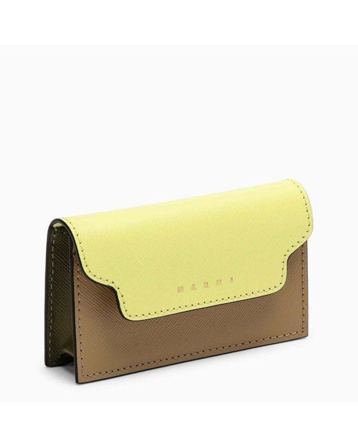 Marni Yellow Small Leather Goods