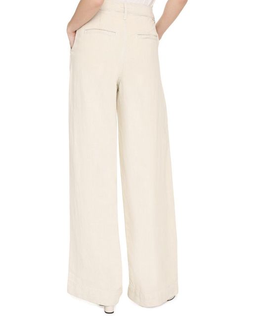 Mother Natural Pouty Prep Heel High-rise Trousers
