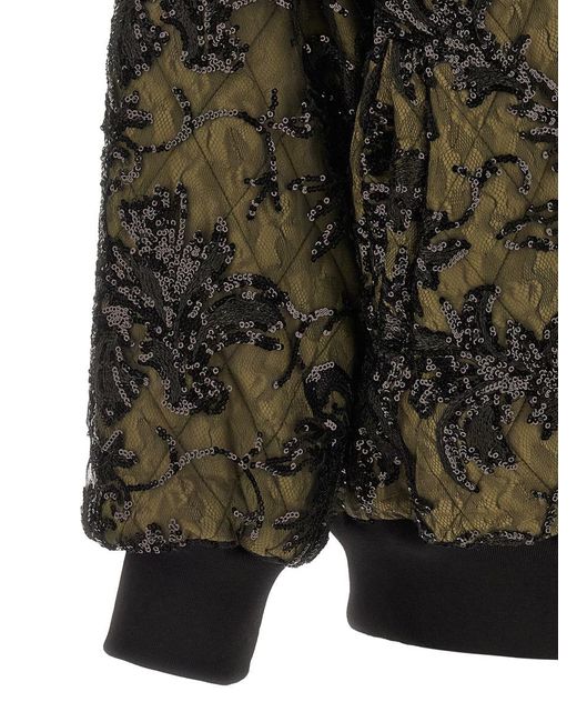 Le twins Black 'belluno' Bomber Jacket