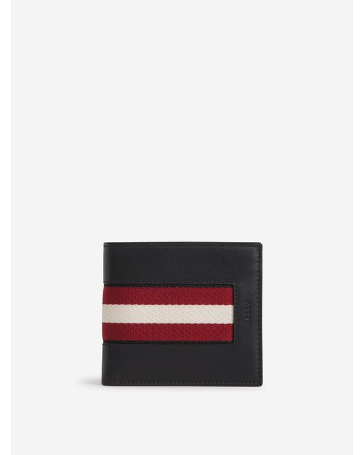 Bally White Brasai Leather Wallet for men