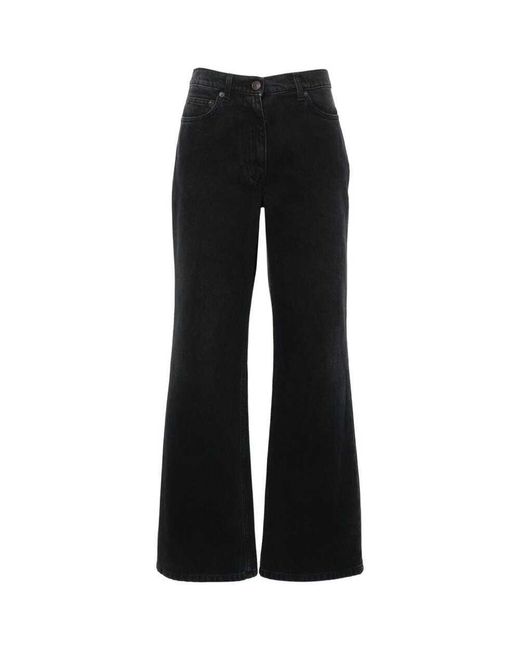 The Row Black Jeans