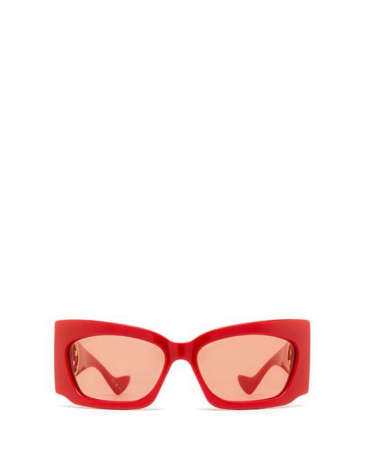 Gucci Red Sunglasses for men
