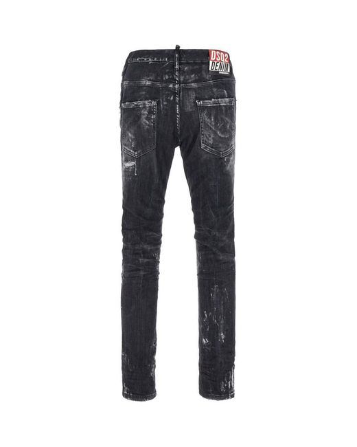 DSquared² Black Jeans for men