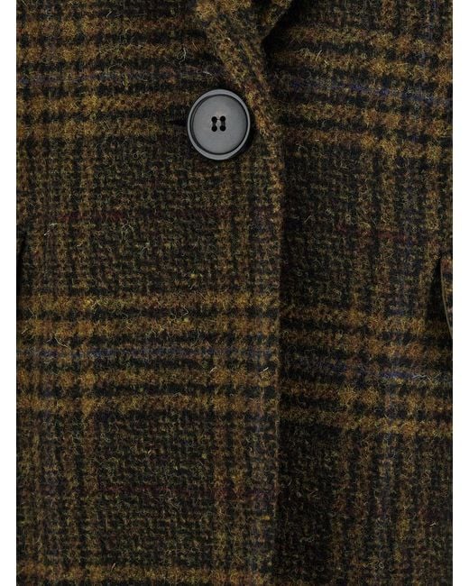 Isabel Marant Green Gesina' Khaki Virgin Wool Blazer