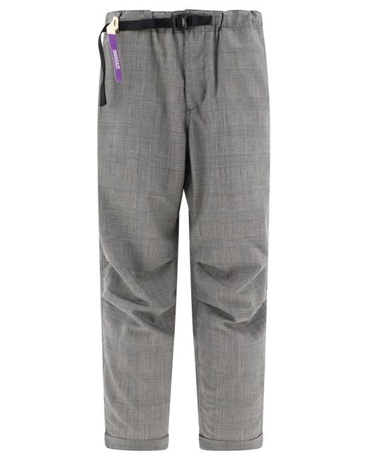 Mountain Research. Gray "Mt" Trousers for men
