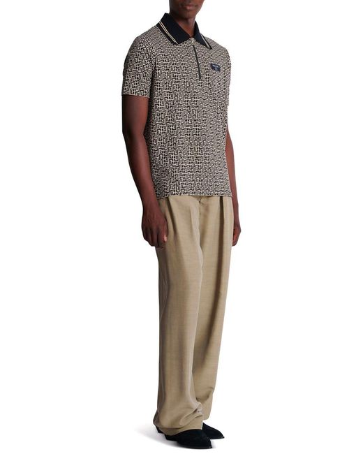 Balmain Gray T-Shirts And Polos for men