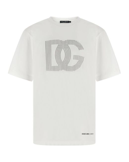 Dolce & Gabbana White T-Shirts for men