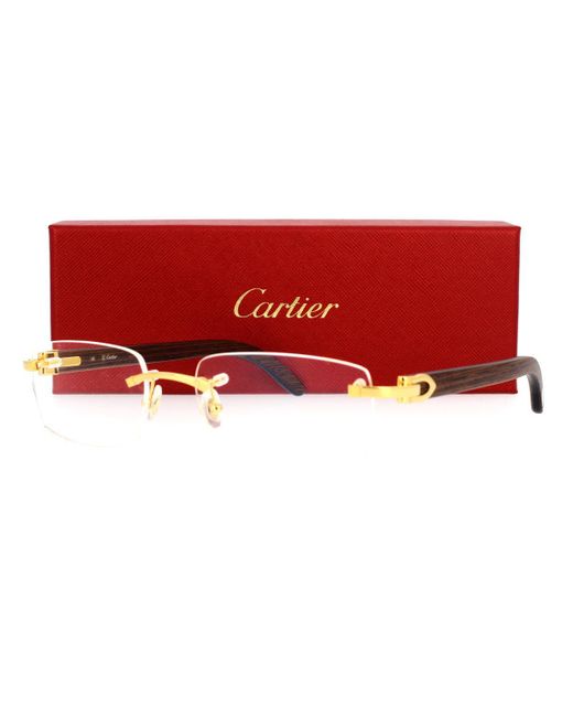 Cartier Red Eyeglass