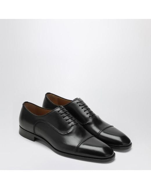 Christian Louboutin Black Greggo Lace-up Shoes for men