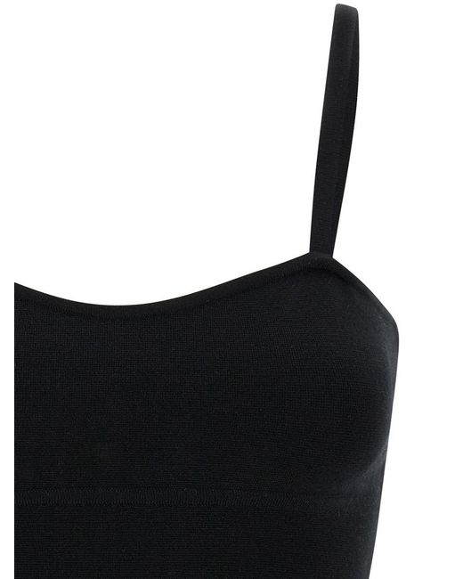Max Mara Black 'Mxmepica' Top