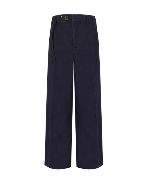 White Sand Blue Sand Carol Ribbed Trousers