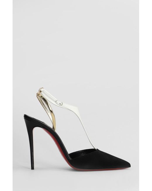 Christian Louboutin White Athina Pump 100 Pumps