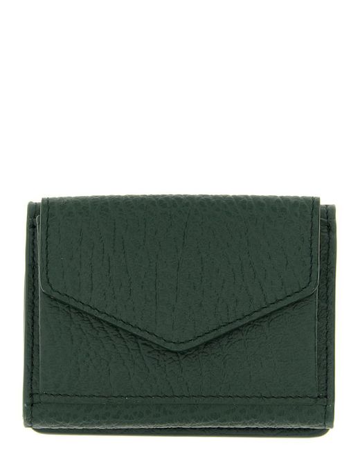 Maison Margiela Green 'Four Stitches' Wallet