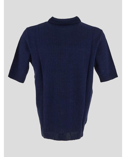 Lardini Blue T-Shirts And Polos for men