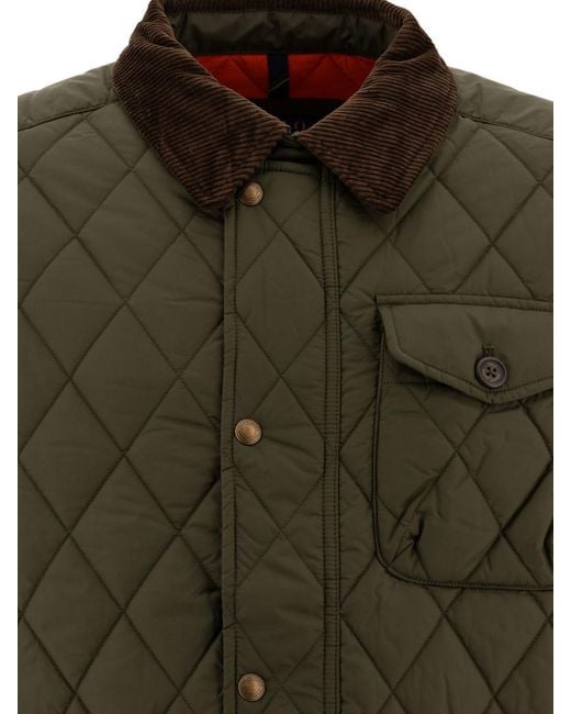 Polo Ralph Lauren Green "Beaton" Quilted Jacket for men